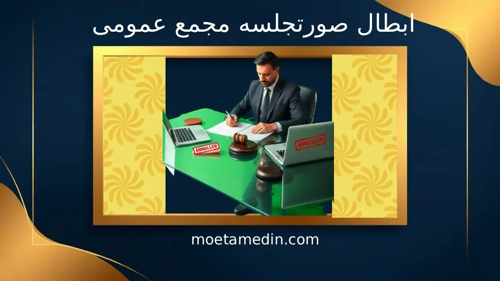  ابطال صورتجلسه مجمع عمومی